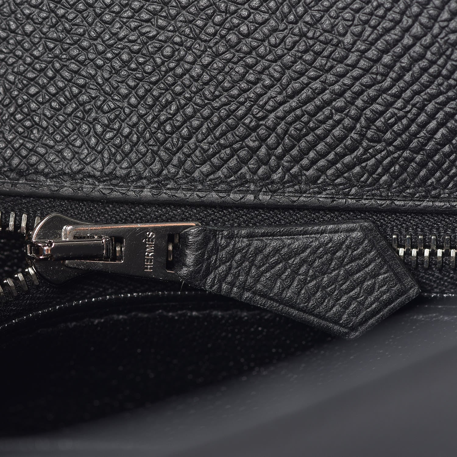 Hermes Epsom Kelly Sellier 25 Black 21 of 45