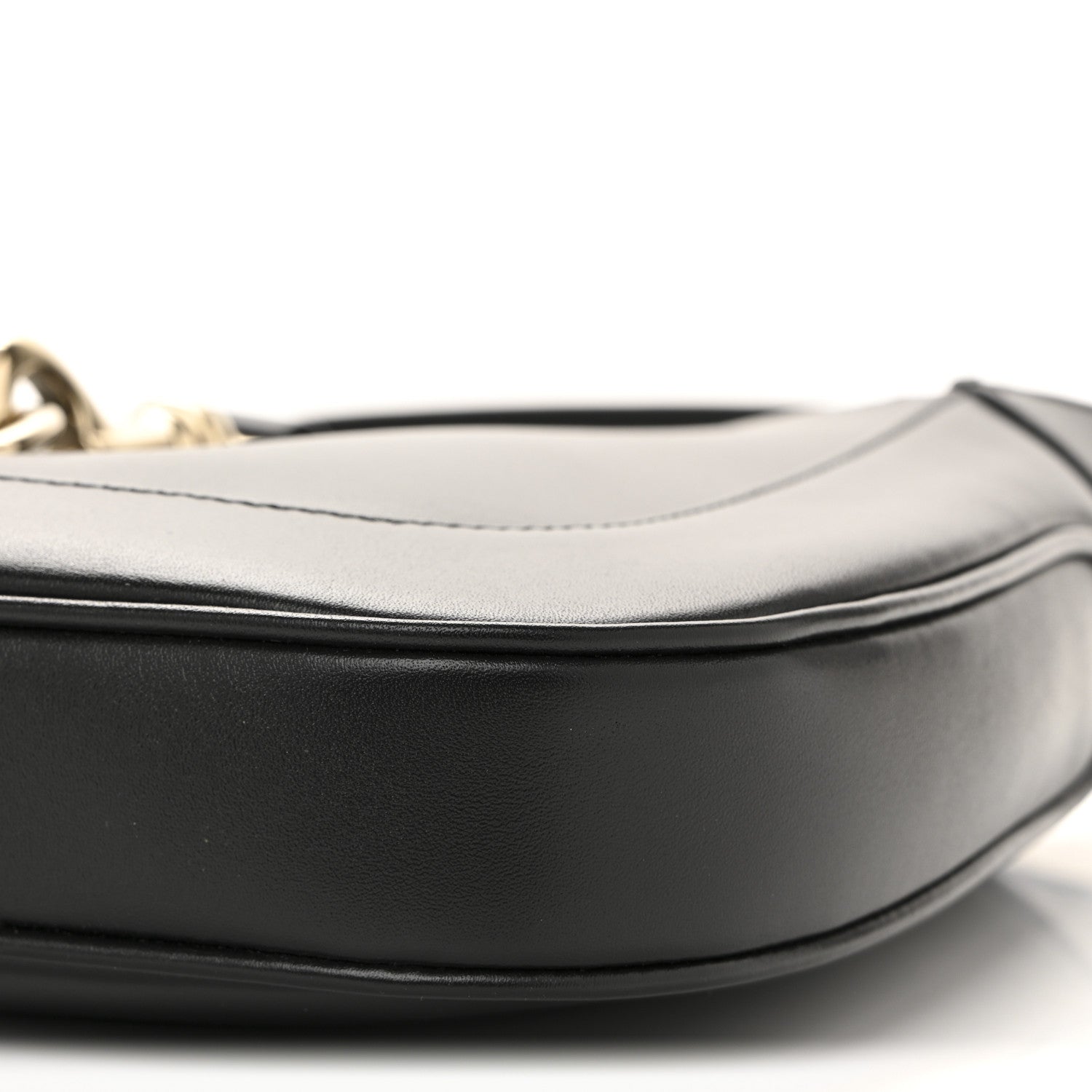 Gucci Calfskin Small Jackie Shoulder Bag Black 10 of 12