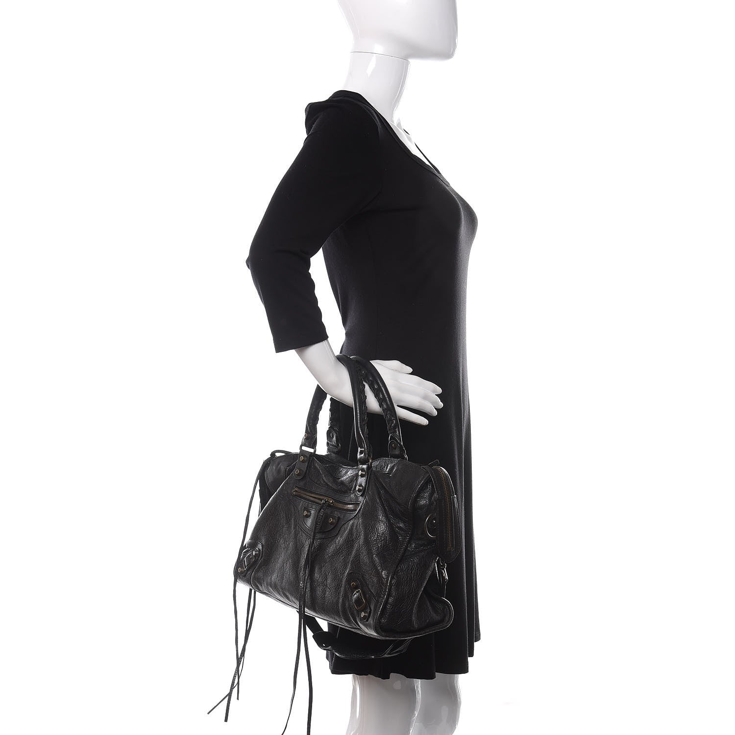 Balenciaga Agneau Classic Hardware City Black 2 of 16