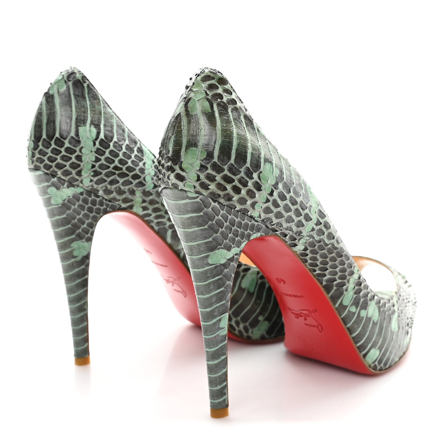 Watersnake Very Prive 120 Pumps 40 Aqua