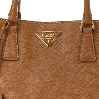 Prada Saffiano Lux Large Tote Caramel 7 of 13
