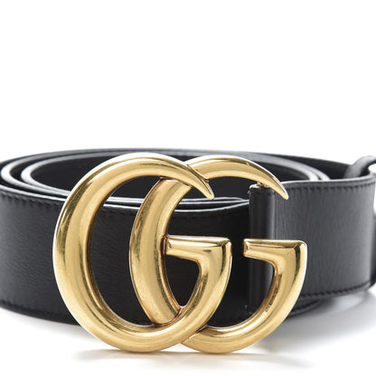 Gucci Calfskin Double G 40mm Belt 90 36 Black 8 of 8