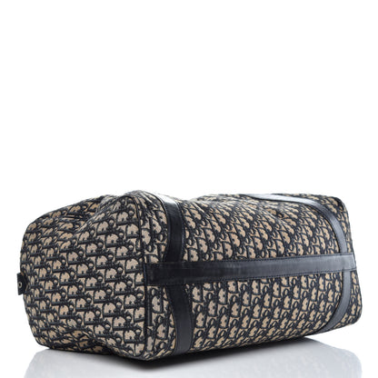 Christian Dior Monogram Duffle Navy Blue 4 of 13