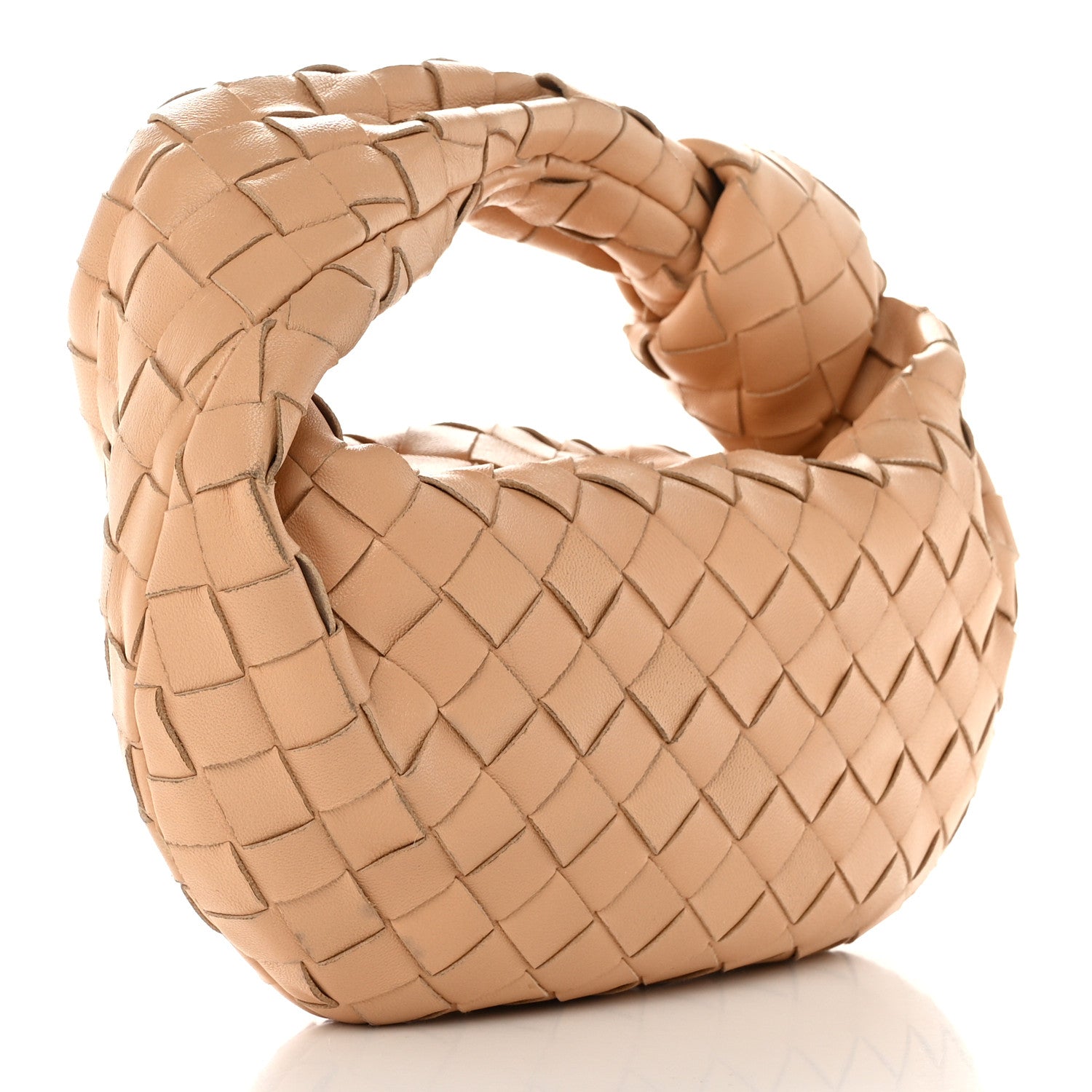 Bottega Veneta Nappa Intrecciato Mini Jodie Almond 3 of 11
