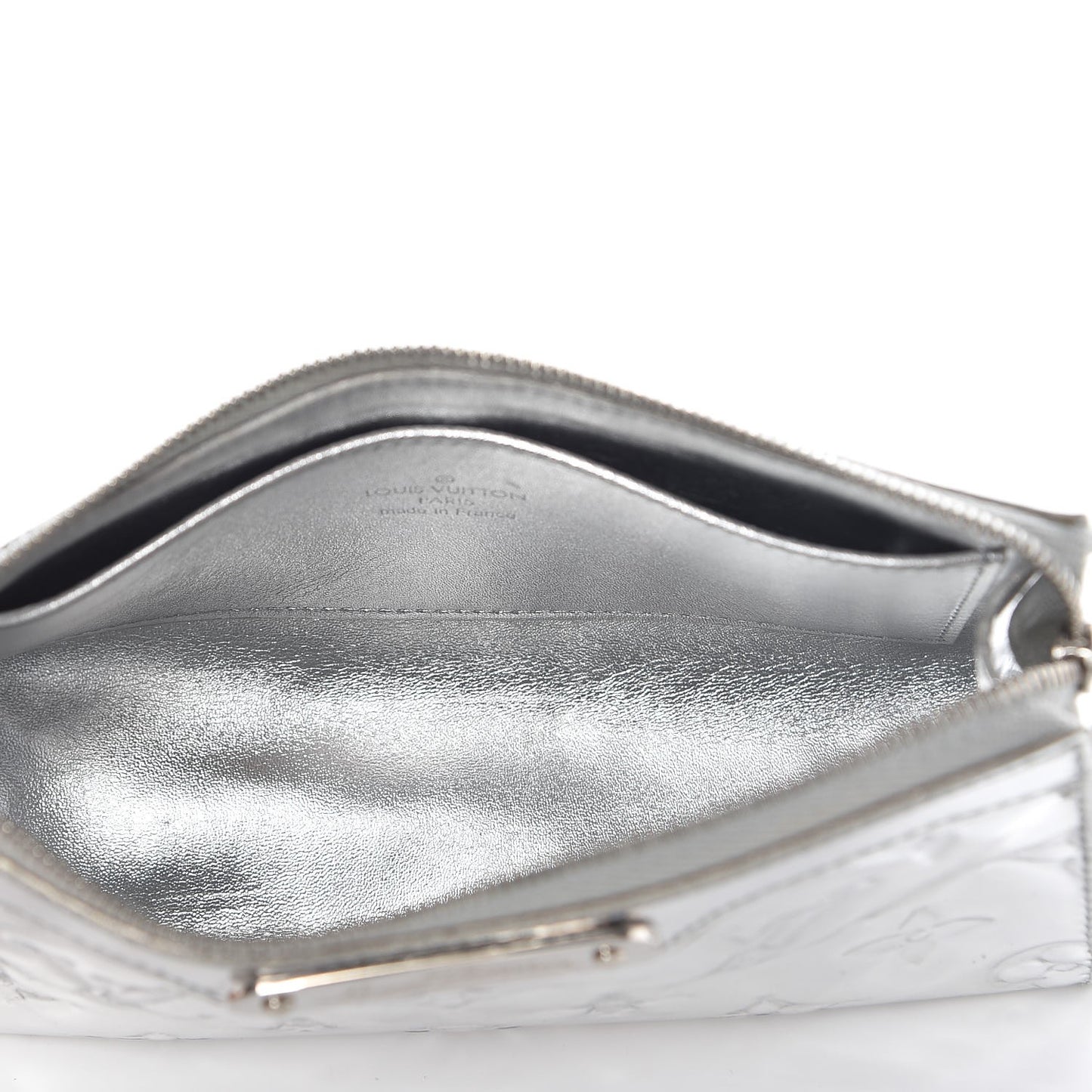 Monogram Miroir Trousse Cosmetic Bag Silver