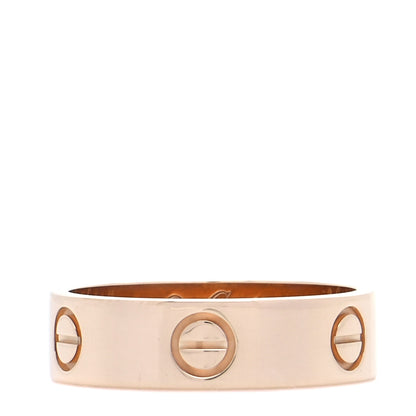 Cartier 18K Yellow Gold 5.5mm LOVE Ring 56 7.5 1 of 7