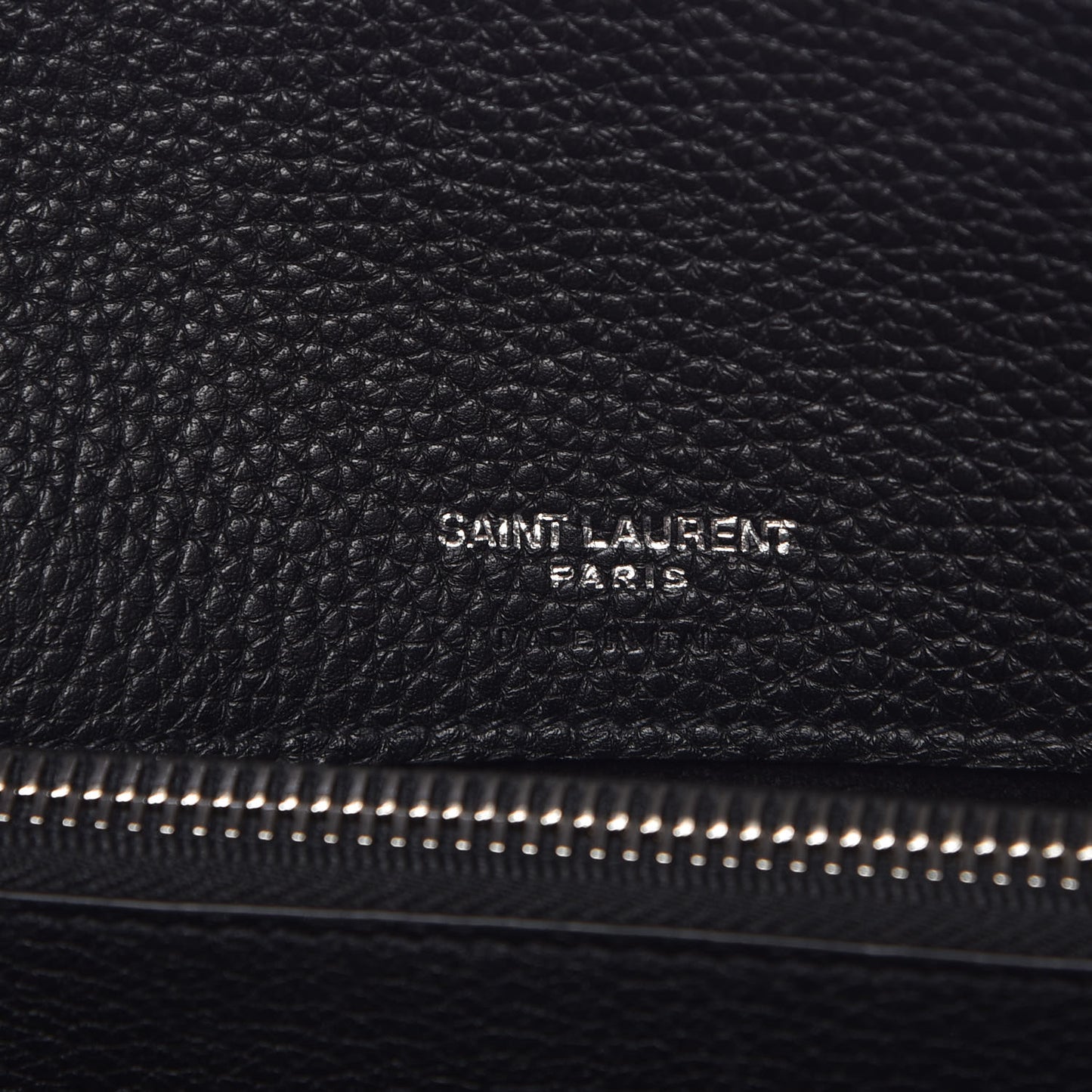 Grained Calfskin Baby Sac De Jour Souple Black