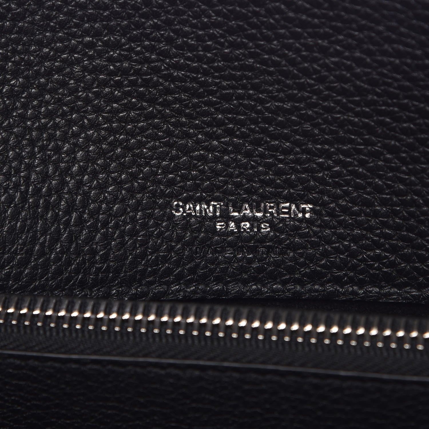 Saint Laurent Grained Calfskin Baby Sac De Jour Souple Black 7 of 11