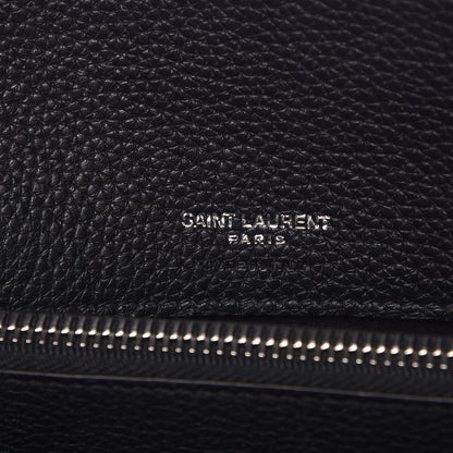 Saint Laurent Grained Calfskin Baby Sac De Jour Souple Black 7 of 11