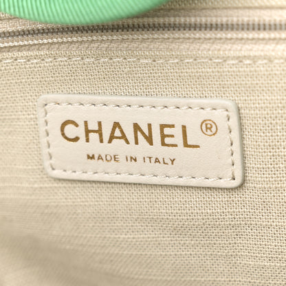 Chanel Mixed Fibers Medium Deauville Tote Green 7 of 11