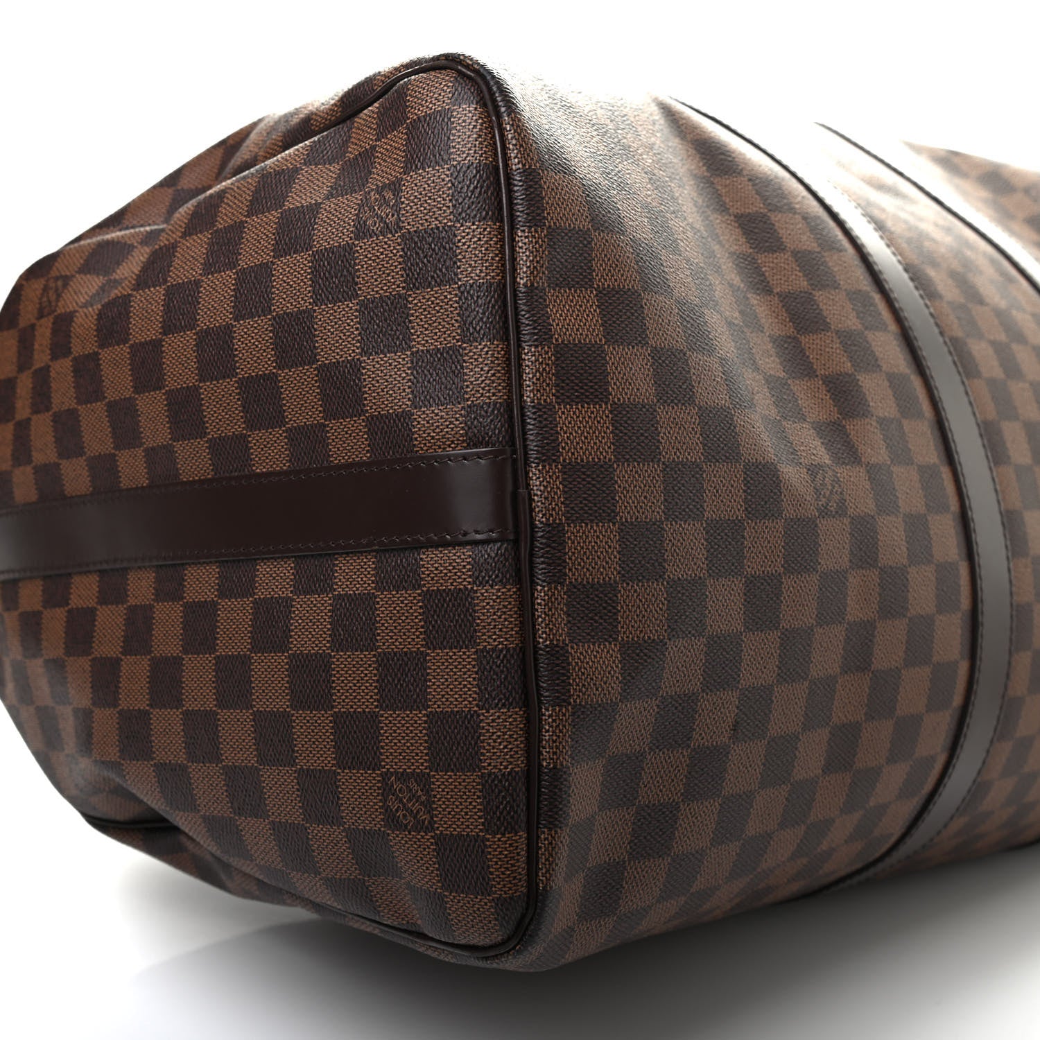 Louis Vuitton Damier Ebene Keepall Bandouliere 55 8 of 11
