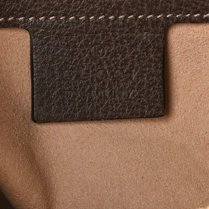 Gucci GG Supreme Monogram Web Small Ophidia Shoulder Bag Brown 6 of 10