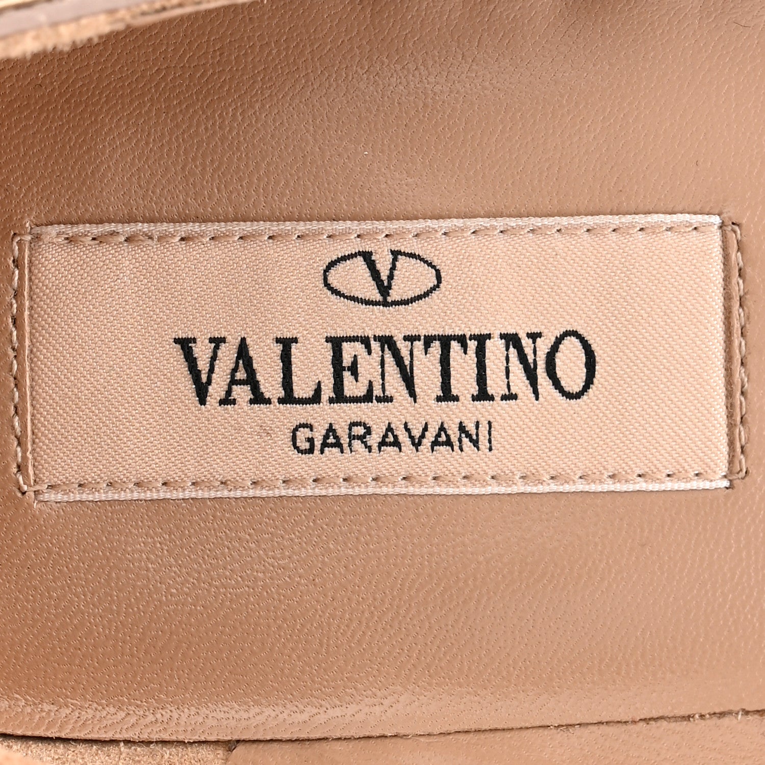 Valentino Garavani Nappa Rockstud 100mm Pumps 35 Poudre 1821399