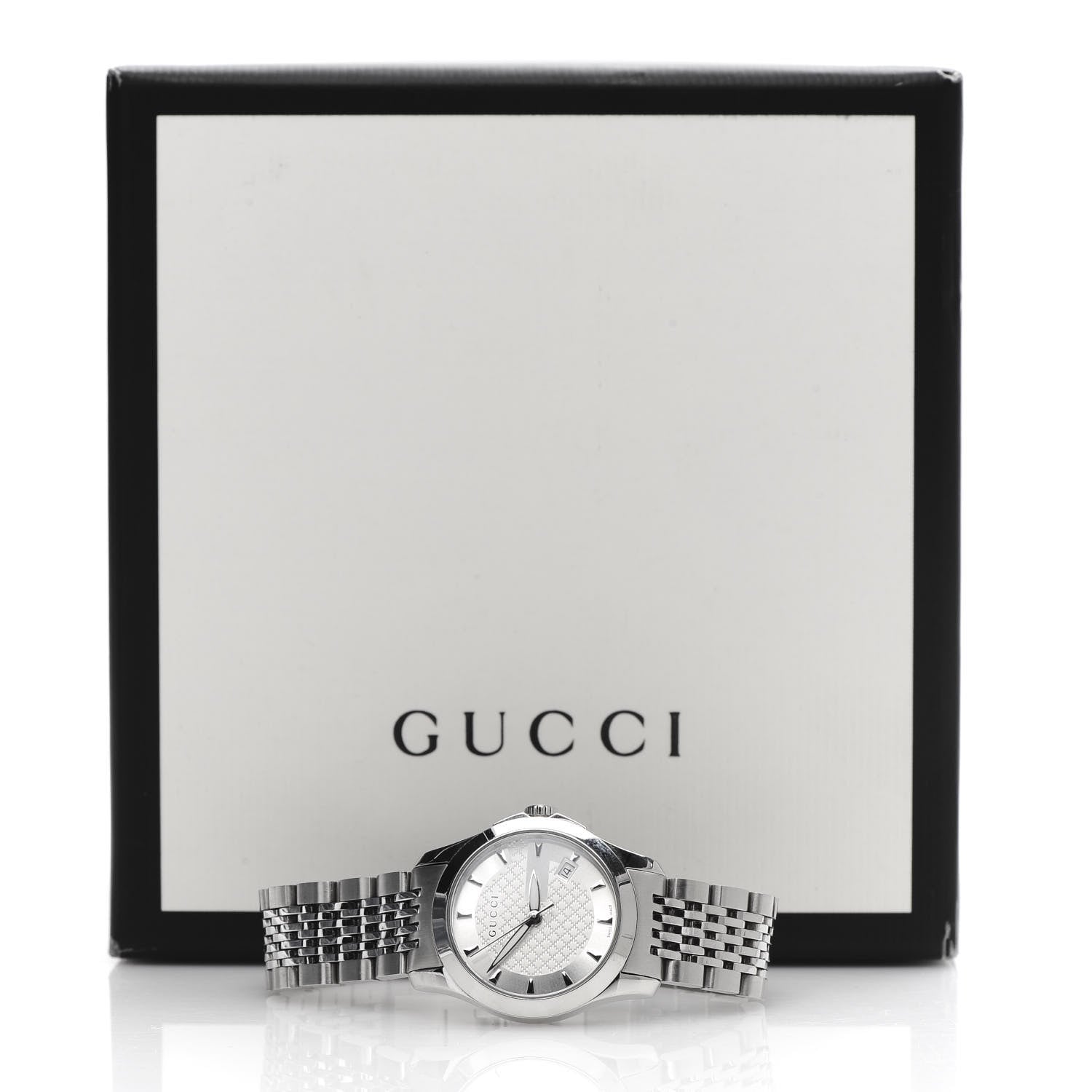 Gucci Stainless Steel 27mm G-Timeless Quartz Watch 8 of 8