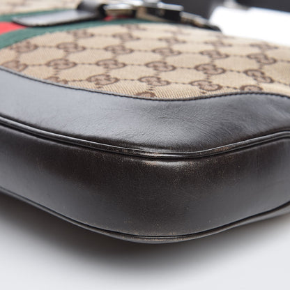 Gucci Monogram Web Jackie O Hobo 12 of 12