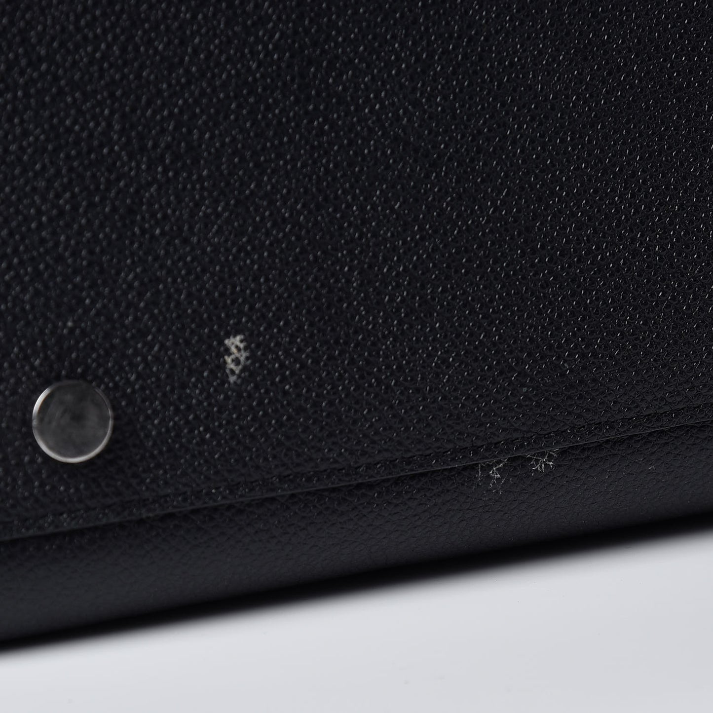 Grained Calfskin Small Sac De Jour Black