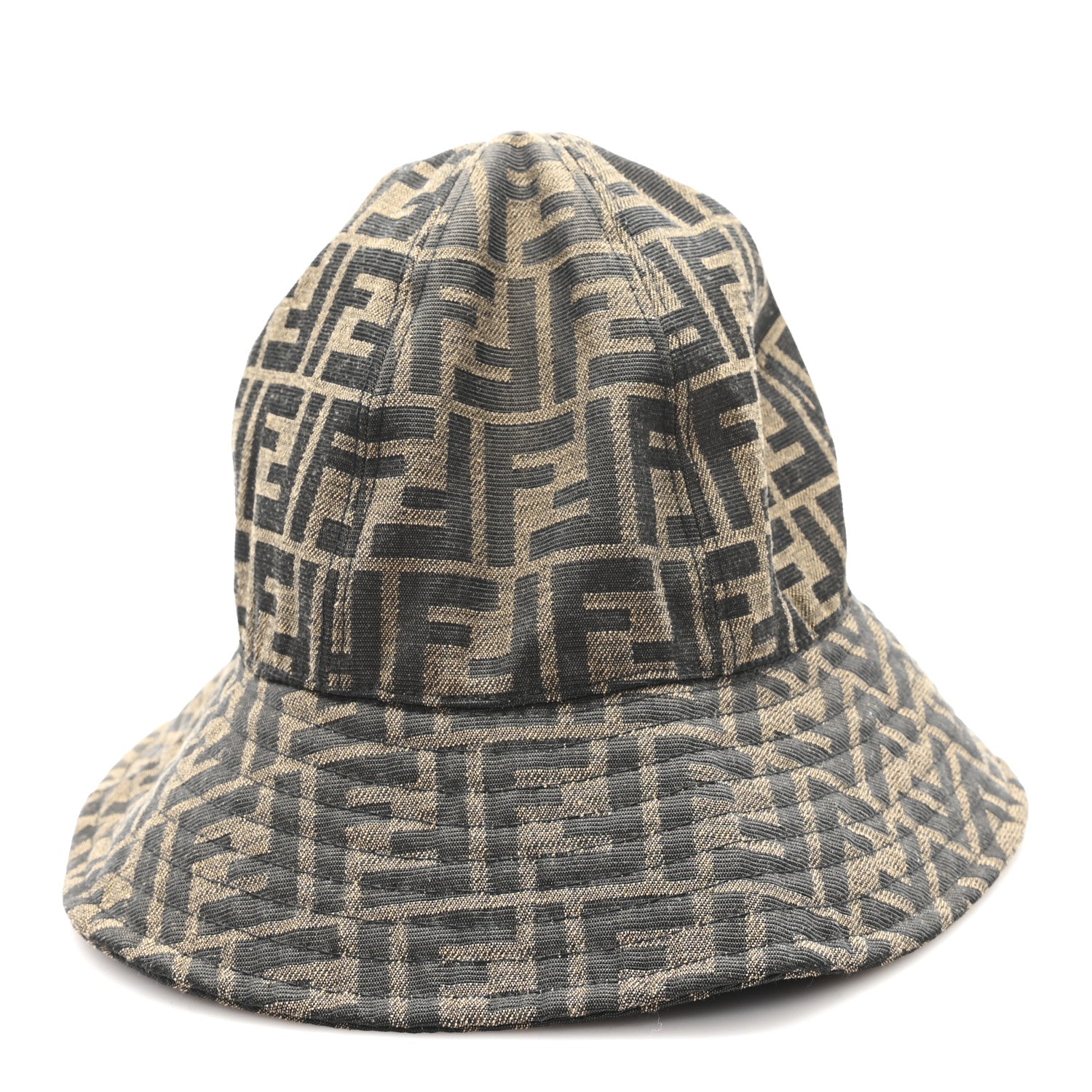 Fendi Technical Fabric FF Bucket Hat M Tobacco 3 of 9
