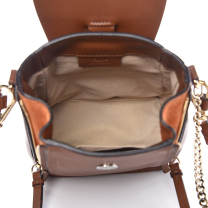 Chloe Suede Calfskin Mini Faye Backpack Tan 5 of 8