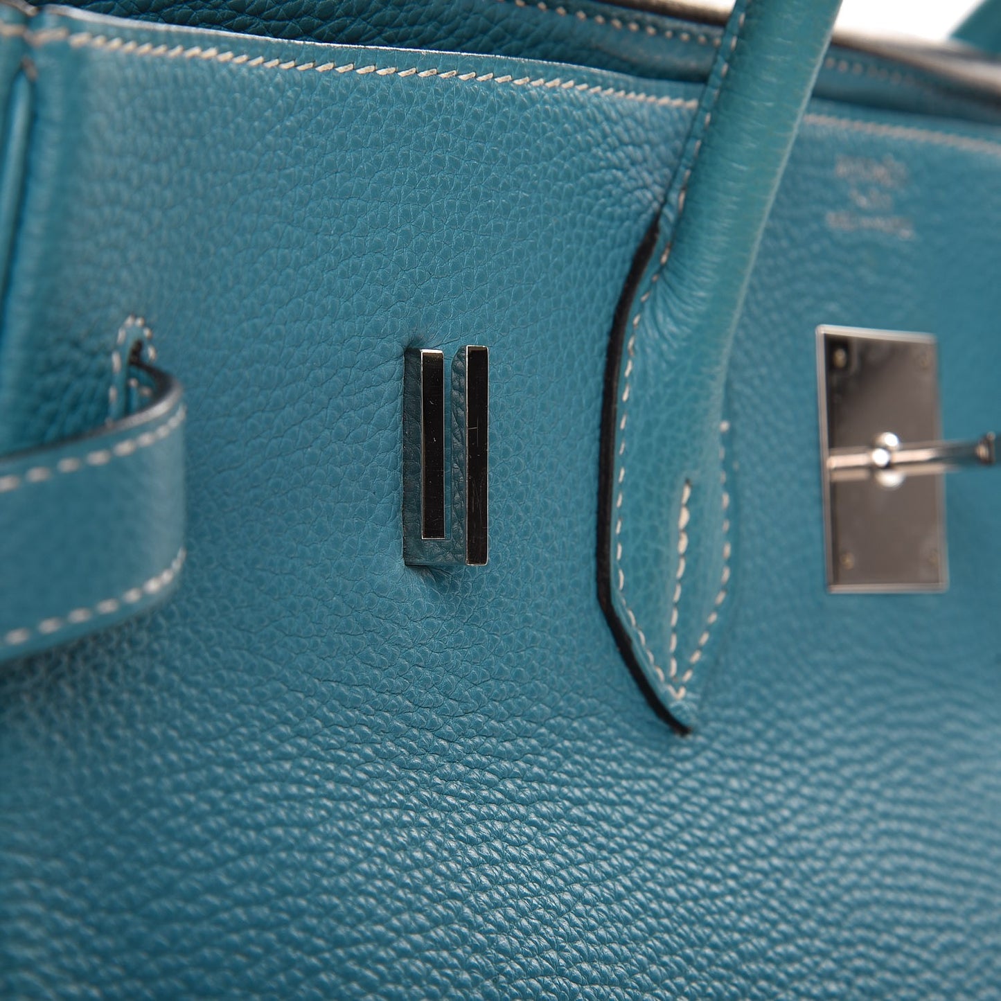 Togo Birkin 35 Blue Jean