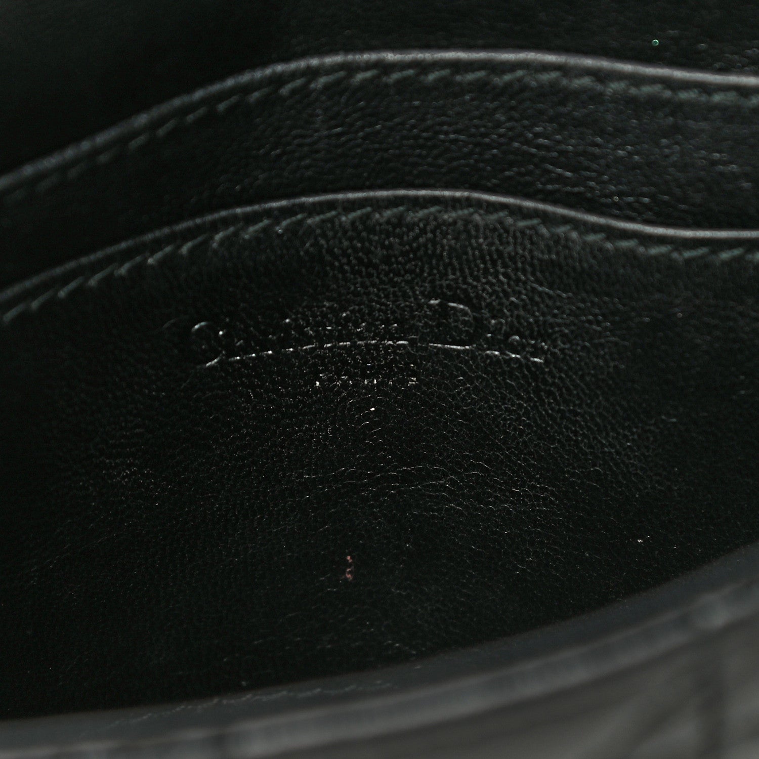 Christian Dior Lambskin Cannage Lady Dior Pochette Black 10 of 15