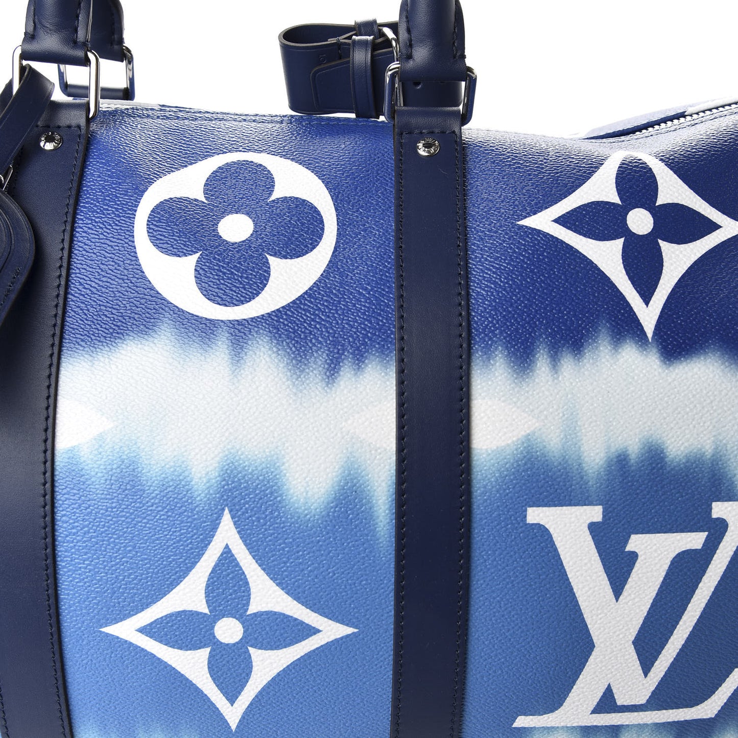 Monogram Escale Keepall Bandouliere 50 Blue