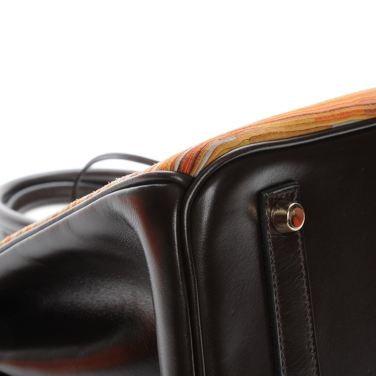 Box Vibrato Birkin 35 Chocolate