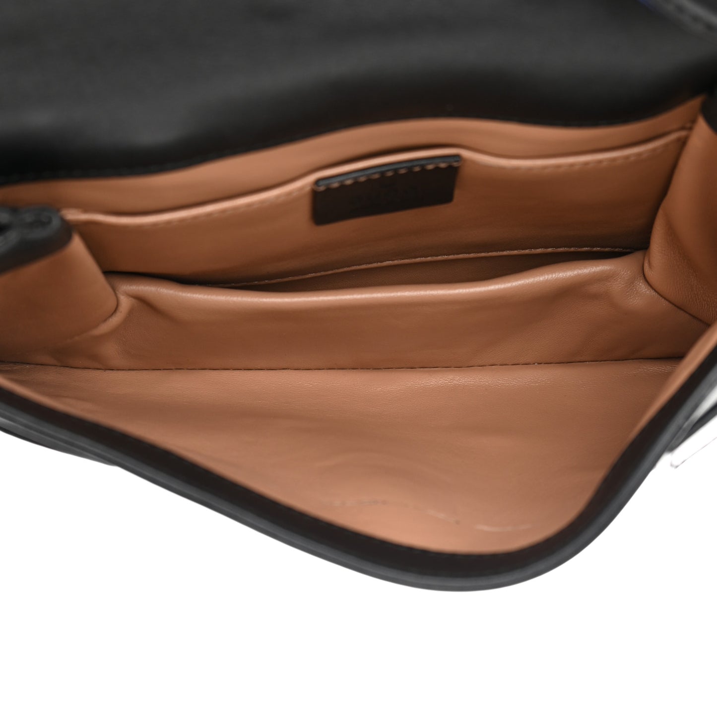 Nappa Pearl Studded Mini Queen Margaret Broadway Shoulder Bag Black