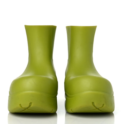 Bottega Veneta Rubber Puddle Ankle Boots 39 Kiwi 2 of 7