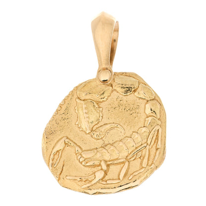 David Yurman 18K Yellow Gold Scorpio Amulet 1 of 3