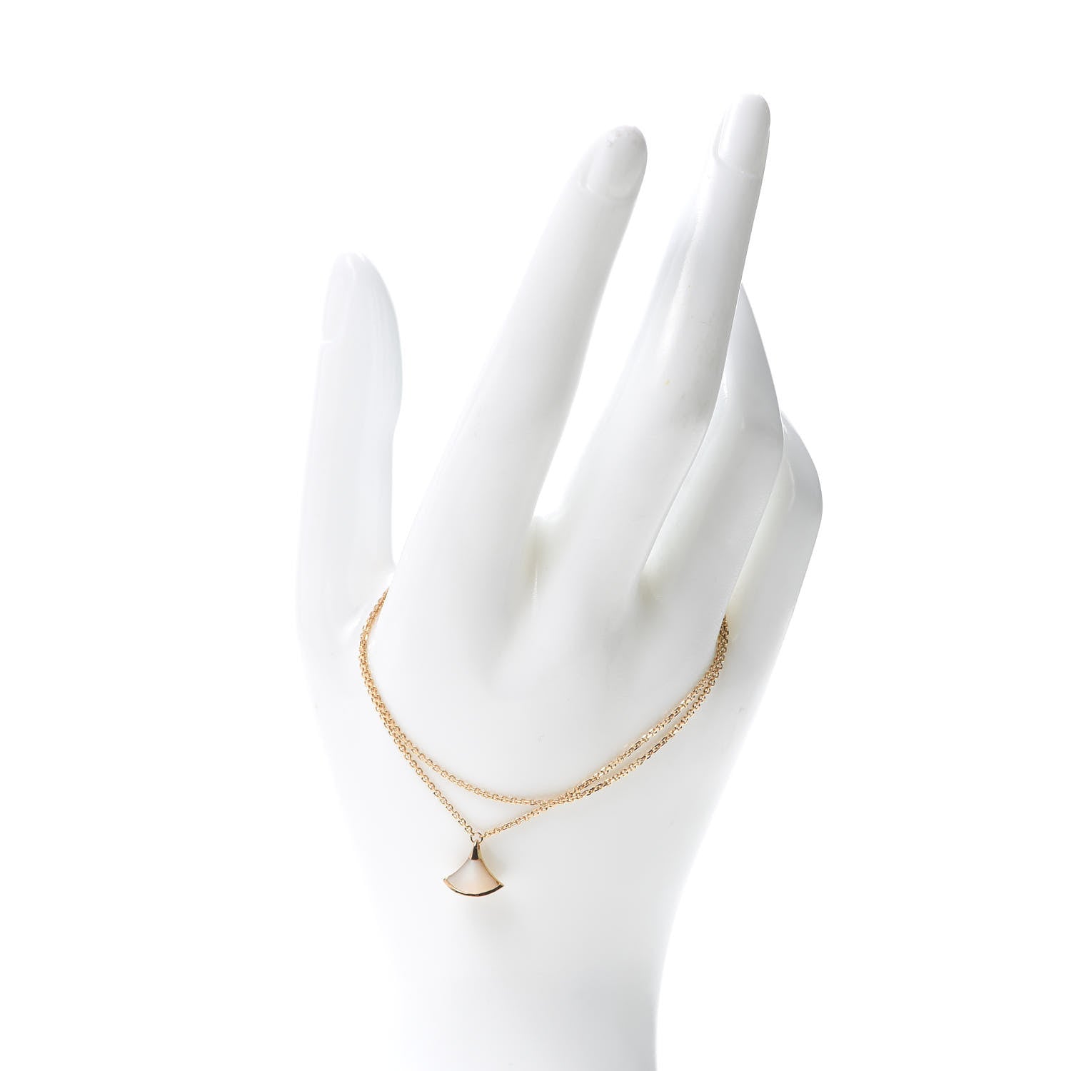 Bulgari 18K Rose Gold Mother of Pearl Divas' Dream Bracelet SM 2 of 6