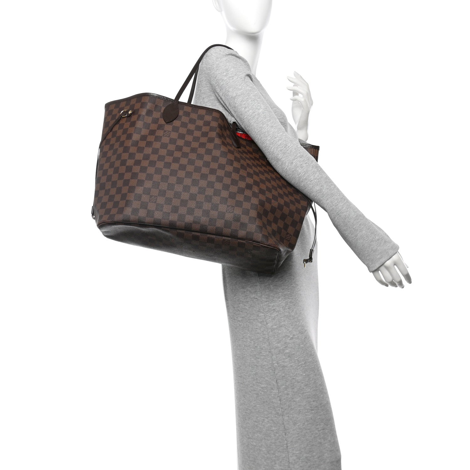 Louis Vuitton Damier Ebene Neverfull GM 2 of 10