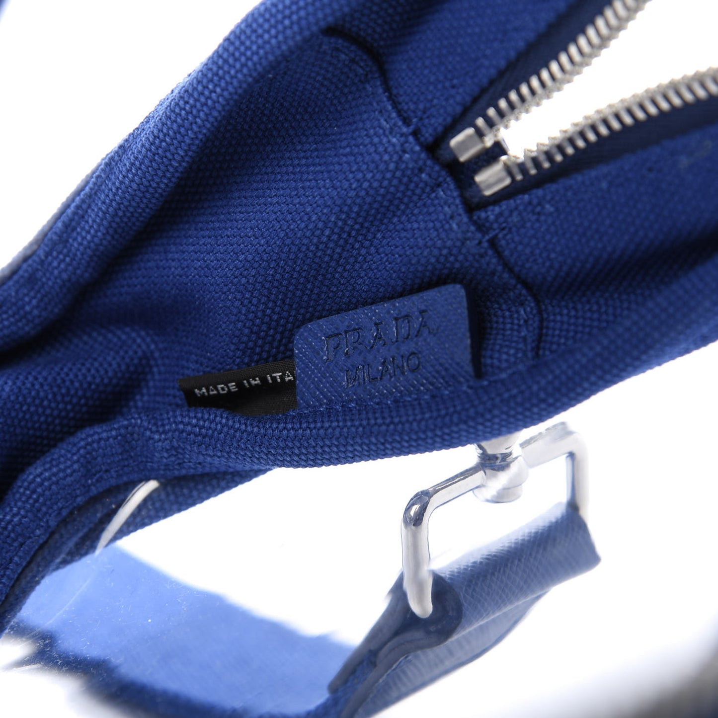 Plexiglass Canapa Pouch Cobalto