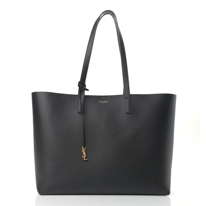 Saint Laurent Calfskin Large Shopping Tote Black 3 of 12