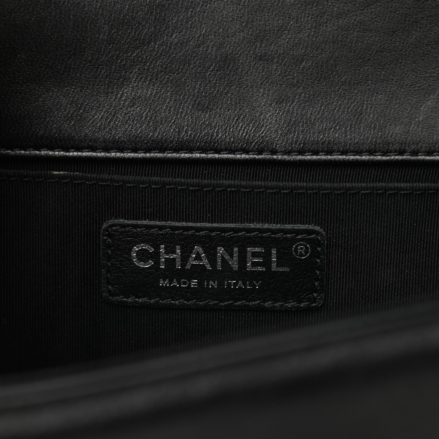Chanel Calfskin Quilted Medium Boy Flap Black 6 of 9