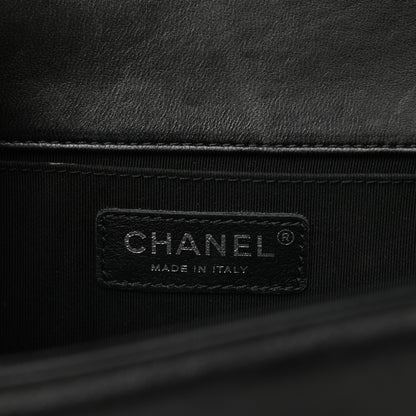 Chanel Calfskin Quilted Medium Boy Flap Black 6 of 9