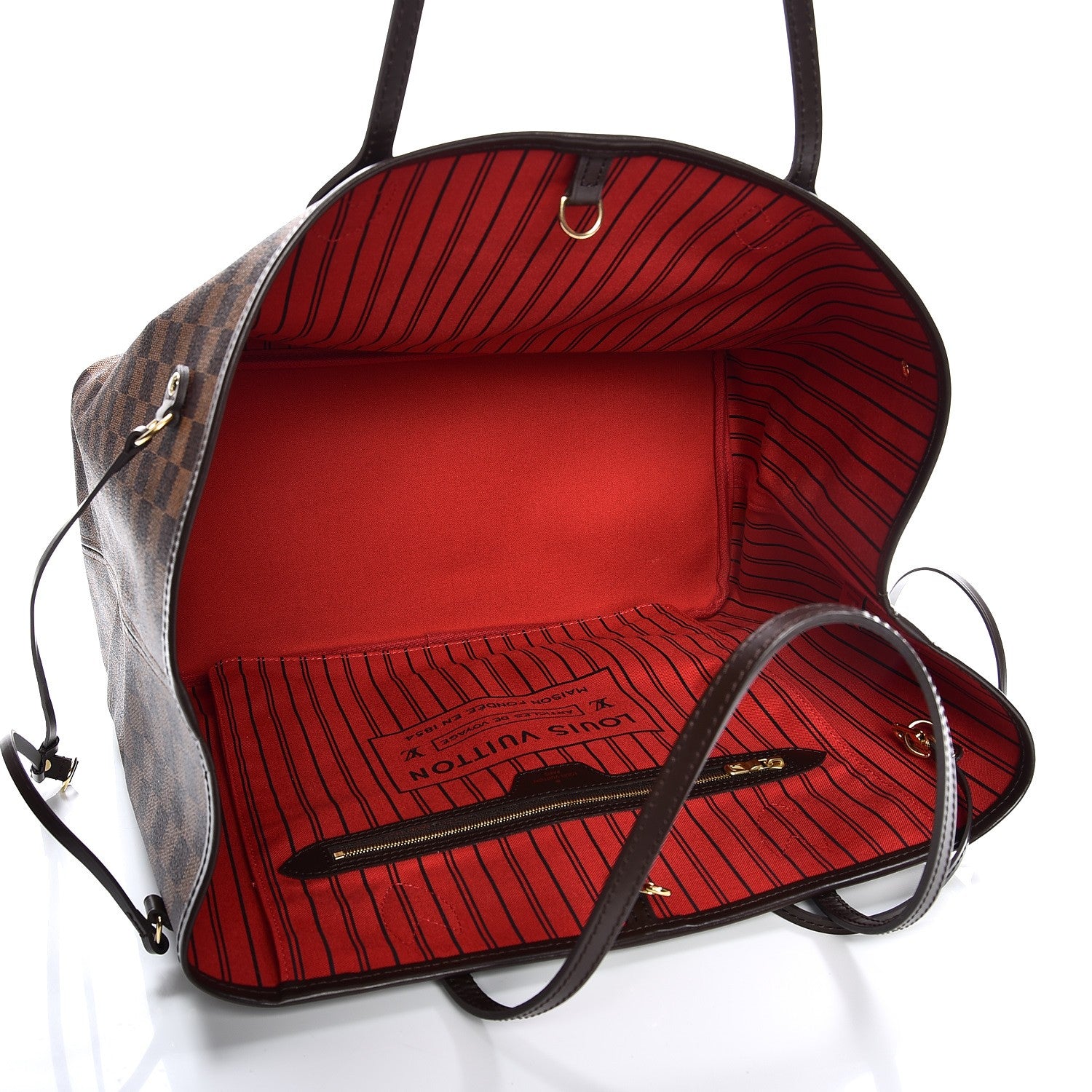 Louis Vuitton Damier Ebene Neo Neverfull GM 6 of 12