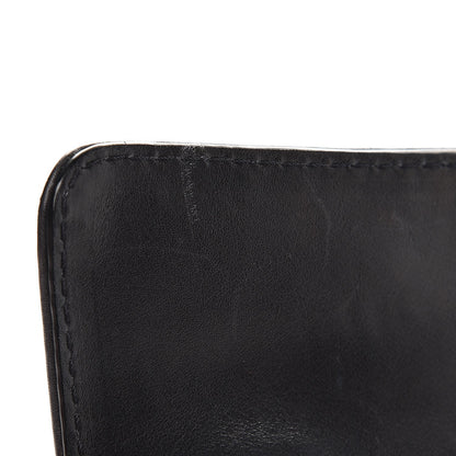 Valentino Garavani Vitello Rockstud Flip Lock Shoulder Flap Bag Black 15 of 15