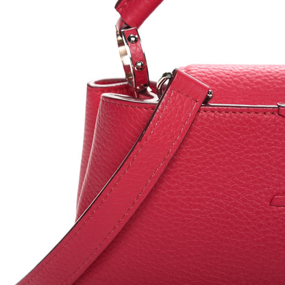 Louis Vuitton Taurillon Capucines BB Fuchsia 8 of 8