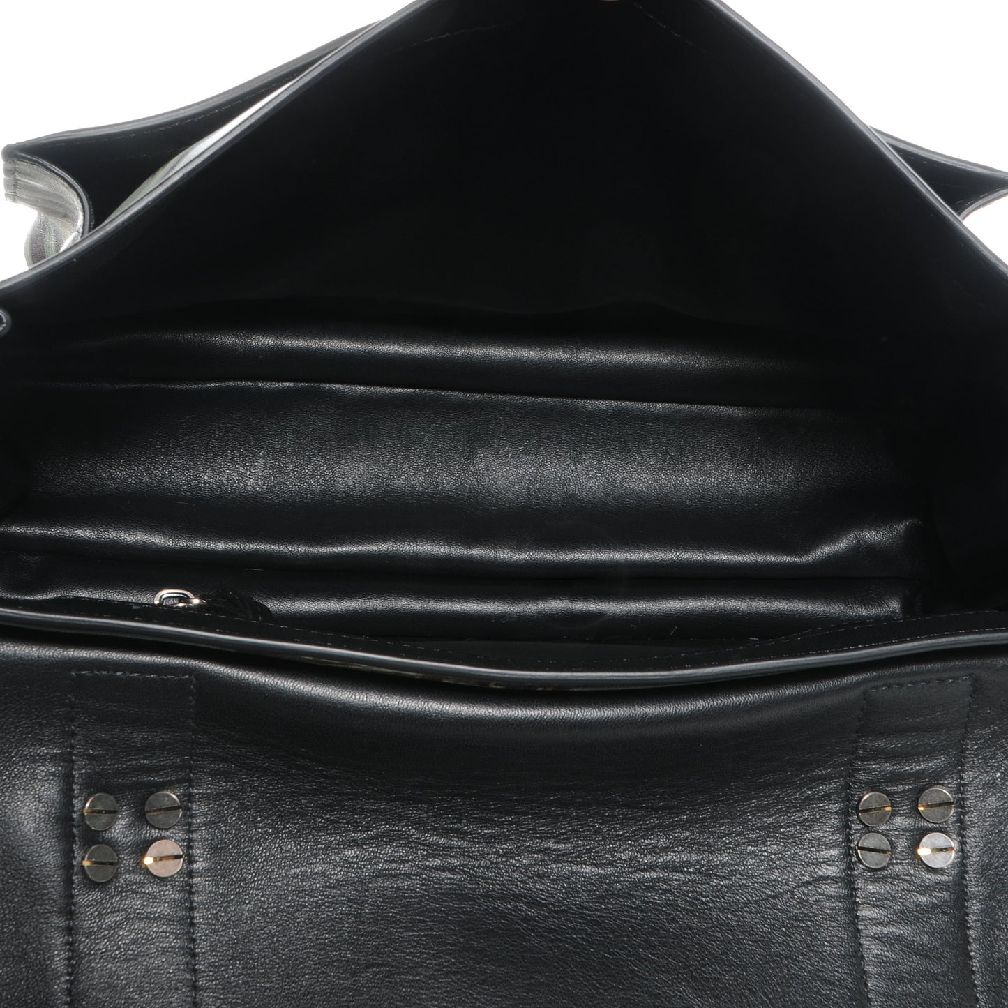 Leather PS1 Medium Gotham Print Satchel