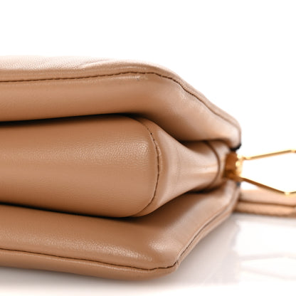 Louis Vuitton Lambskin Embossed Monogram Coussin PM Camel 9 of 9
