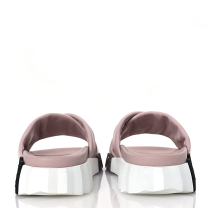Hermes Nappa Womens Infra Sandals 37 Rose Porcelaine 6 of 11