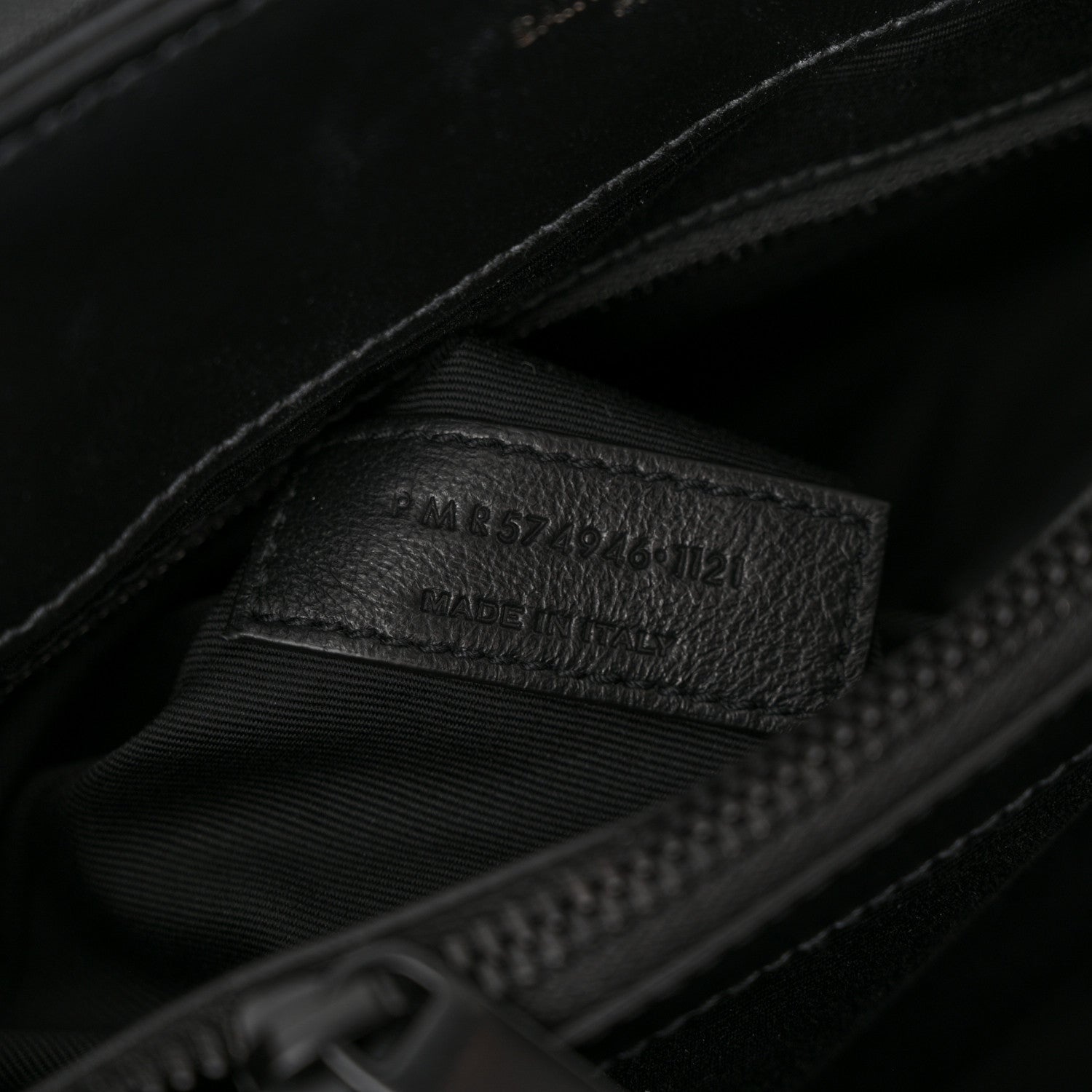 Saint Laurent Calfskin Y Quilted Monogram Monochrome Medium Loulou Chain Satchel Black 7 of 11