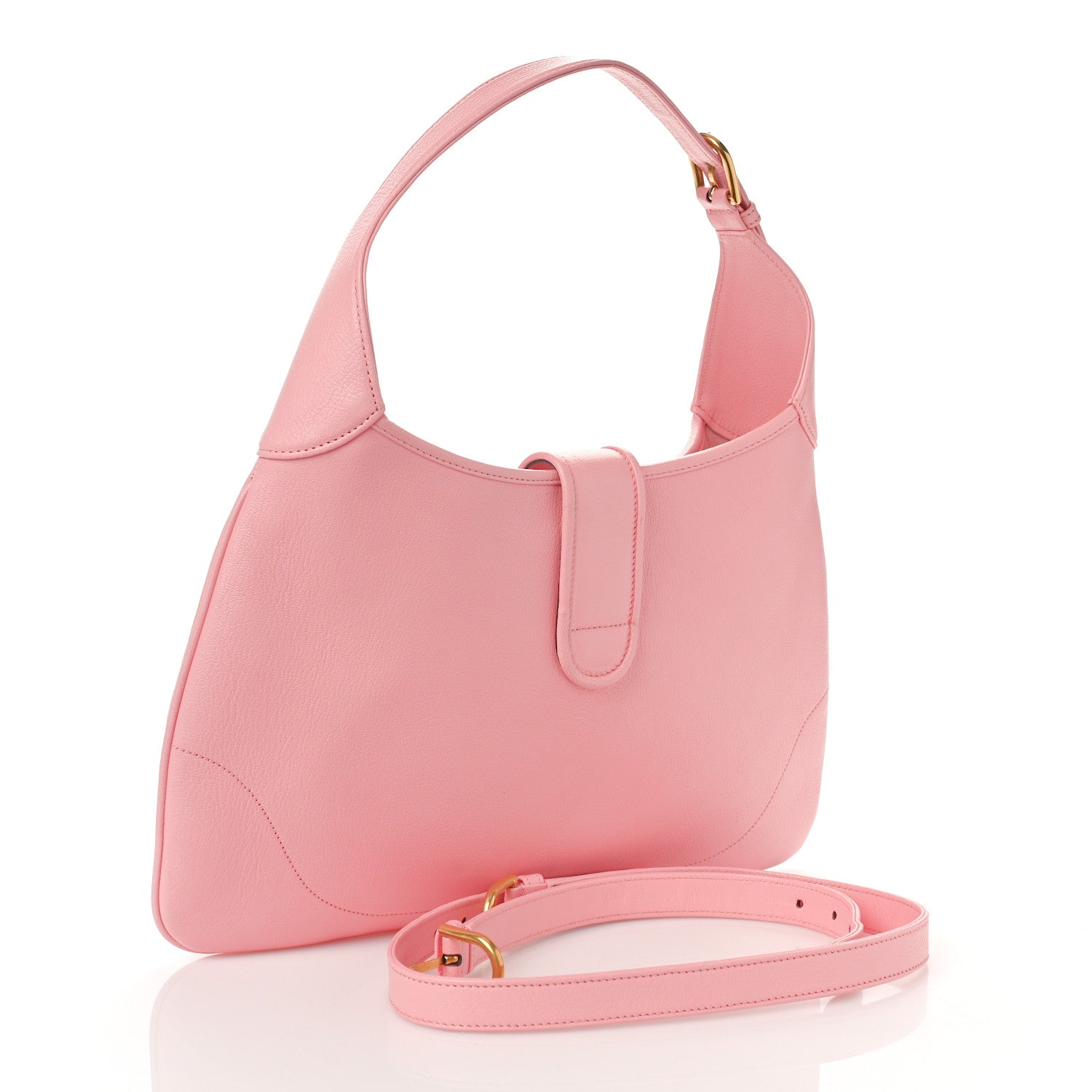Gucci Goatskin Medium Aphrodite Shoulder Bag Wild Rose 3 of 8