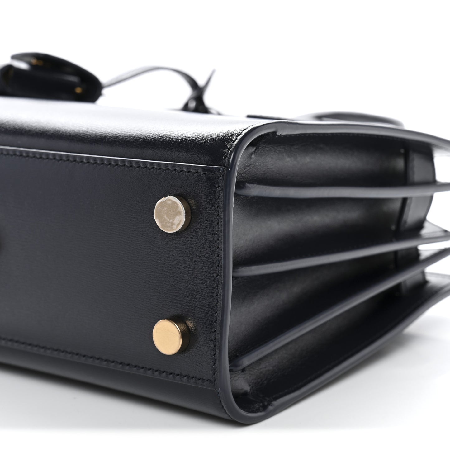 Calfskin Nano Sac De Jour Deep Marine