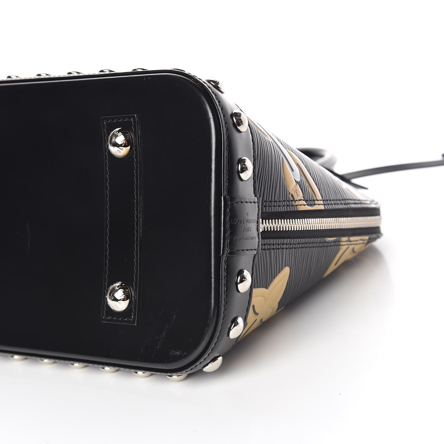 Louis Vuitton Epi Chain Flower Alma PM Black 6 of 12