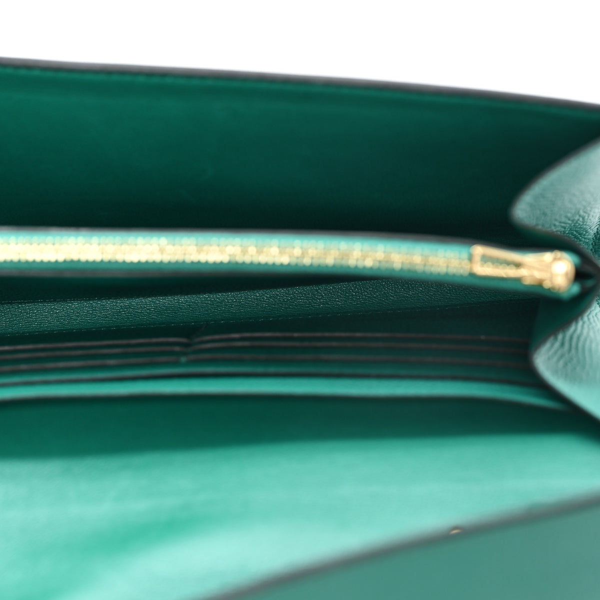Hermes Epsom Constance Long To Go Wallet Vert Verone 5 of 10
