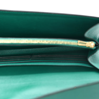 Hermes Epsom Constance Long To Go Wallet Vert Verone 5 of 10