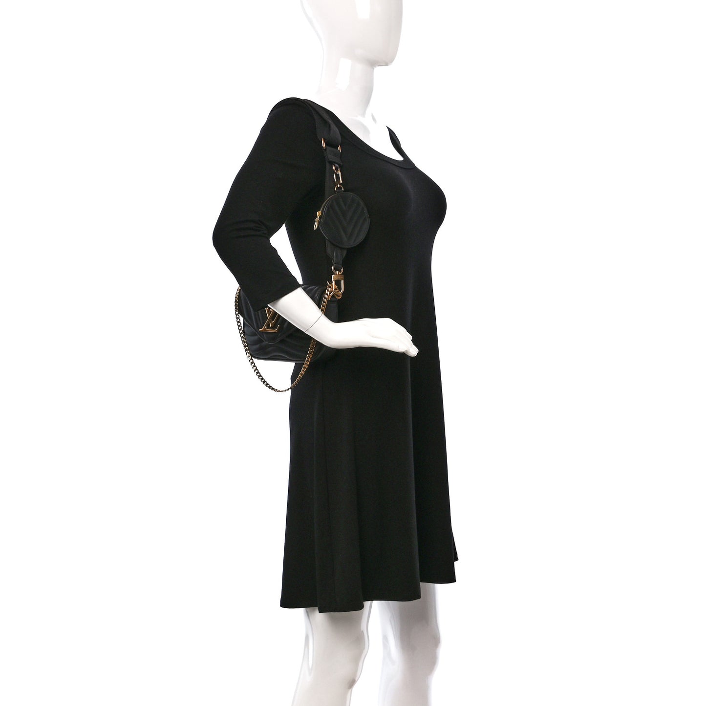 Calfskin New Wave Multi Pochette Black