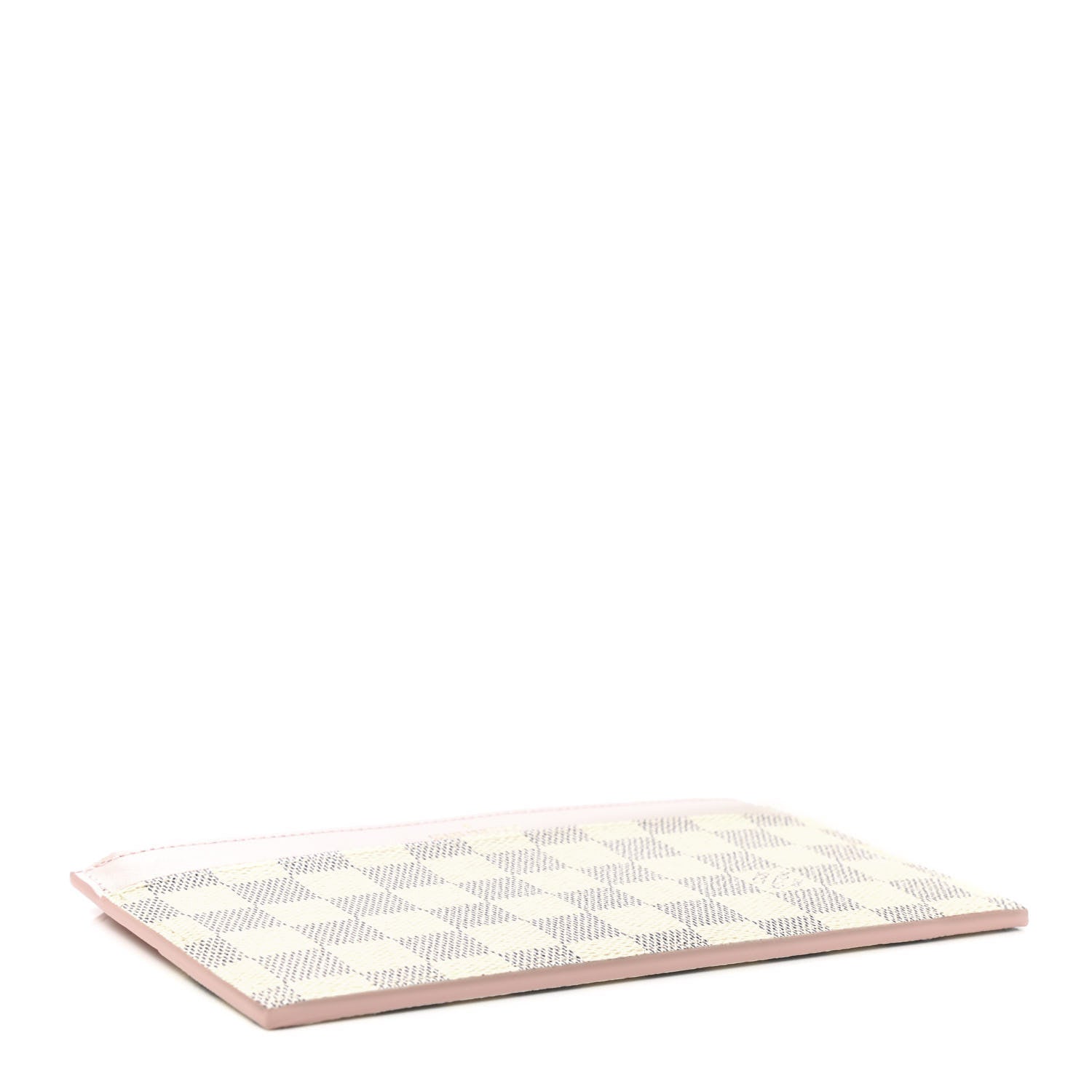 Louis Vuitton Damier Azur Slim Purse Rose Balerine 4 of 7