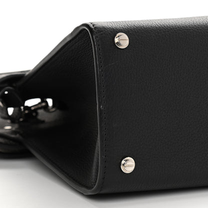 Givenchy Grained Calfskin Small Horizon Satchel Black 8 of 11